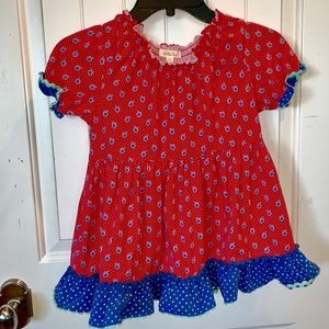 Matilda Jane girls size 10 pink knit top